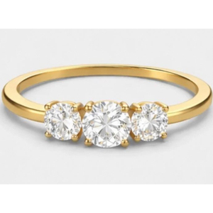 Anillo de oro premium, elegancia para el día a día y para fiestas, de fabricante indio al mejor precio. - Product Image 2