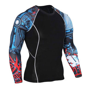 <b>Compression</b> Wear Set <b>for</b> <b>Men</b> Lightweight Stretch Performance Sportswear Quick Dry Breathable Gym Fitness Running Training - Product Image 5