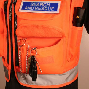 Chaleco de Trabajo Reflectante de Alta Visibilidad para Hombres y Mujeres, Chaleco de Construcción de Alta Visibilidad, Uniforme de Guardia, 100% Poliéster Malla - Product Image 3