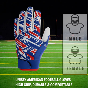 New Best Quality American Football Gloves for Men and Customized Logo Quick Dry American Football Gloves - Product Image 3