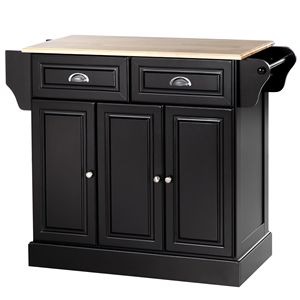 Carrello da Cucina Moderno con Pannelli in Legno/MDF, Cassetti e Design Ecologico - Product Image 1