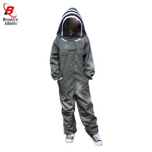 Honey Keeper Professionnel Coton Corps Complet Apiculture Combinaison Sécurité Voile De Protection Capuche Autoportant Ventilé Caractéristiques - Product Image 2