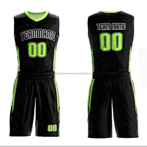 Uniforme de Baloncesto de Alta Calidad, Impreso, de Secado Rápido, Antibacterial, Tallas Grandes, Unisex, Diseño Único Personalizado, Transpirable - Product Image 1