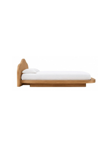 Base de Cama Plegable de Madera de Teca Sólida, Tallada a Mano, Diseño Moderno y Minimalista, Muebles de Dormitorio de Primera Calidad - Product Image 5