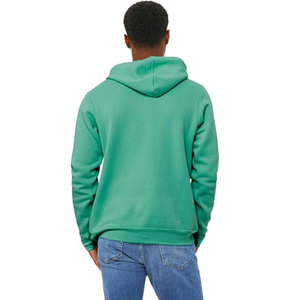 Service de personnalisation de logo BELLA+CANVAS Sweat-shirt à capuche unisexe en molleton éponge 100% coton respirant à manches longues avec logo personnalisé pour homme - Product Image 3