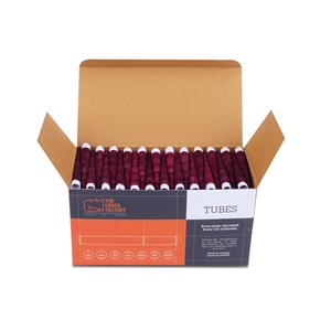 Cône pré-roulé en céramique blanche avec pointe en céramique, pétales de rose rouge biologiques, estampage à chaud fait main, tubes coniques pré-faits, qualité supérieure, boîte de 150 unités - Product Image 2