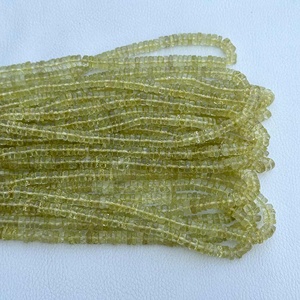 6mm 7mm Natural limón cuarzo facetado Heishi neumático piedras preciosas hebras de cuentas de moda Fabricación de joyas para los más vendidos en línea 2025 - Product Image 2