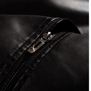 Blouson Bomber en Cuir Enduit Léger pour Homme – Qualité Supérieure, Élégant, Imperméable, Respirant, Tendance - Product Image 4