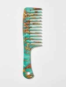 Peigne en résine professionnel pour barbier, forme personnalisée écologique pour le coiffage en salon, ILAHI's du Uttar Pradesh - Product Image 3