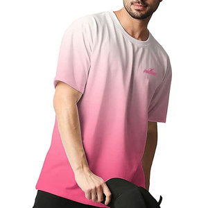 เสื้อยืดโอเวอร์ไซส์ผู้ใหญ่ ผ้าฝ้ายโพลีเอสเตอร์ 100% ระบายอากาศได้ดี แขนสั้น เสื้อยืดโอเวอร์ไซส์คุณภาพสูง - Product Image 4