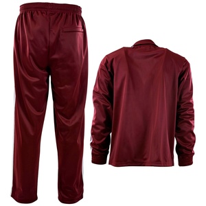 Econex Sports 2025 Ensemble de pantalons de survêtement deux pièces à fermeture éclair de haute qualité pour hommes Streetwear d'hiver à col à capuche solide écologique - Product Image 2