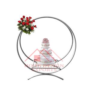 Base para Pastel de Metal, Base para Pastel de Alambre Metálico, Diseño Moderno para Bodas, Fiestas y Restaurantes - Product Image 3