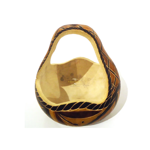 Paniers en calebasse faits main de haute qualité, artisanat en calebasse naturelle séchée pour le rangement, la décoration et l'affichage artistique à la maison - Product Image 4