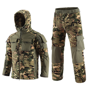 Conjunto de Sudadera y Pantalones Deportivos de Forro Polar de Alta Calidad para Hombre, Estampado, Casual, Ecológico, para Invierno - Product Image 1