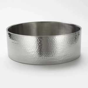 Stainless Steel Wide Rim Mixing Bowl Large Silver Metal <b>Salad</b> Soup Basin Food Grade Cooking Baking Kitchen Dinnerware Dishwasher - Product Image 2