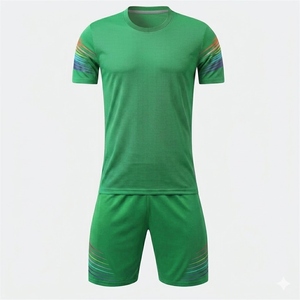 Qualités Supérieures Design Unique Respirant Manches Courtes Uniforme de Football Couleurs et Tailles Personnalisables Fabricant Professionnel Meilleur - Product Image 1