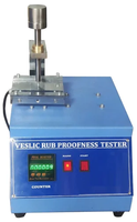 Testeur d'opacité à la frottement Veslic pour cuir et textiles – Machine d'essai d'opacité à la frottement