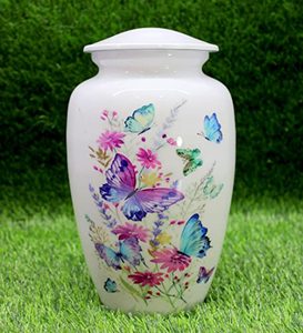 Royal Crafted Aluminum <b>Keepsake</b> <b>Memorial</b> Cremation Urn Ash Holder Featuring Secure Artistic Closure And Fine Surface - Product Image 3