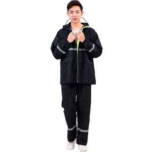 Conjunto de Ropa Impermeable con Costuras Reforzadas, Resistente a Desgarros, de Alto Rendimiento, Chaqueta y Pantalón Impermeables - Product Image 3