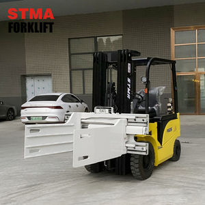 Carretillas elevadoras eléctricas STMA de 2 toneladas, 2,5 toneladas, 3 toneladas, grúa de bajo ruido, precio asequible, carretilla elevadora con elevador de abrazadera de pacas, accesorio para camión - Product Image 4