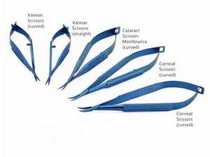 Juego de Instrumentos Oftálmicos, Herramientas Microquirúrgicas Oculares para Cataratas e Implante de Lentes Intraoculares, Portaagujas y Pinzas, Narham Enterprises - Product Image 3