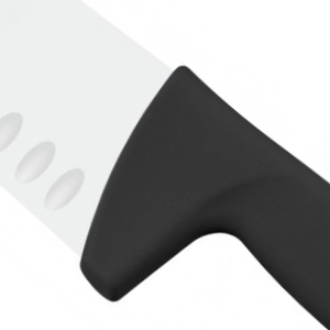 Cuchillos profesionales para cortar carne Granton Edge con hoja larga de acero inoxidable y mango negro para carnicería y procesamiento de alimentos - Product Image 6