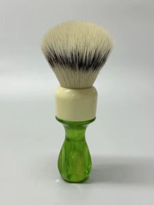 Pinceau à raser professionnel de haute qualité pour homme, en fibres synthétiques, brosse de nettoyage pour barbe, cadeau pour homme - Product Image 4