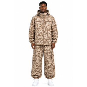 Outdoor Waterproof Camouflage <b>jacket</b> for men <b>Camo</b> Hunting Shooting <b>Jacket</b> and Hoodies Set Suitable for Hiking Outdoor Camping - Product Image 1