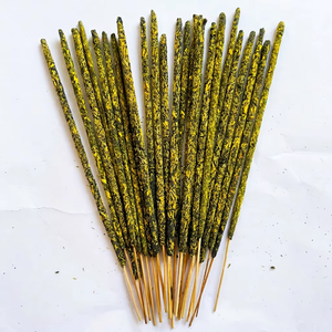 Incienso Masala Amarillo Natural Hecho a Mano – Variedad de Aromas para Venta al Por Mayor | Varillas de Incienso de Larga Duración con Todas las Fragancias - Product Image 1