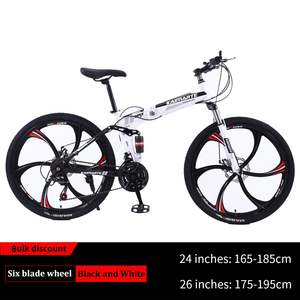Vélo de course pliable en alliage d'aluminium de 20 pouces pour adultes Prix ​​bas 21 vitesses Vélo de montagne pliable à <span class=keywords><strong>vitesse</strong></span> variable - Product Image 2