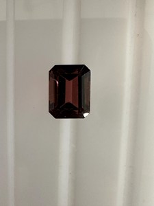 Tourmaline brune naturelle, taille octogonale émeraude, extraite de la terre, qualité premium, pierre précieuse en vrac pour la création de bijoux - Product Image 5