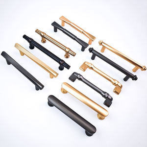 Trending Brass back plate pull hendle finish <b>gold</b> pull drawer Handle Metal use home Office School Restaurant Hotel Pull Handle - Product Image 6