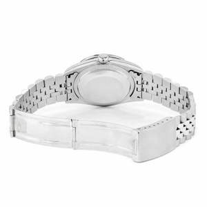 Montre de luxe en moissanite et diamant, cadran bleu, acier inoxydable, automatique, mécanique, date, style hip-hop, entièrement sertie de pierres - Product Image 3