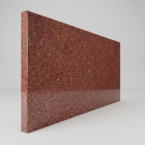Dalle de granit rouge Kharda, granit naturel poli pour comptoirs, revêtements de sol, revêtements muraux - Product Image 4