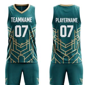 Uniformes de Baloncesto para Hombre de Talla Grande, Venta Caliente, Sublimación Personalizada, 100% Poliéster, MOQ Bajo para Venta en Línea 2026 - Product Image 1
