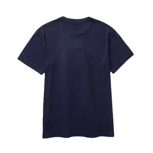 T-shirts décontractés pour hommes en gros de haute qualité 100% coton Logo personnalisé Marque Couleur unie Respirant Anti-rides Manches courtes - Product Image 2