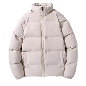 Custom Manufacturer Wholesale Winter Blue Puffer Jacket Men Heavyweight Warm Stand Collar Zip Up <b>Bubble</b> <b>Coat</b> Outerwear Apparel - Product Image 2
