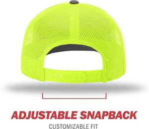 Gorra Trucker de 5 Paneles con Parche de Cuero Bordado Personalizado, Malla OEM Premium, Verano, Algodón, Unisex, Colorida, Popular - Product Image 3