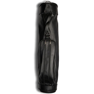 Wholesale Best Selling Lightweight Heavy Duty Leather Professional <b>Golf</b> Stand Bags Large Capacity Black Leather Polo <b>Golf</b> Bags - Product Image 1