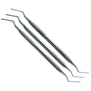 Surtechs – Obturateur dentaire double extrémité en acier inoxydable, manuel, haute qualité, pour le remplissage et la restauration - Product Image 1