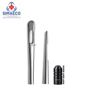Cánula de liposucción Field Flap con punta y mango Super Luer Lock, instrumento de cirugía plástica de transferencia de grasa de acero inoxidable, CE - Product Image 1