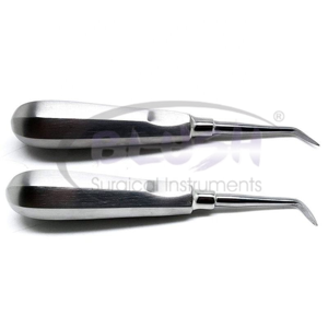 Dental Root Elevators Surgical Instruments Custom Logo Straight & Curved Manual Power Source by <b>Blush</b> Surgical - Product Image 2