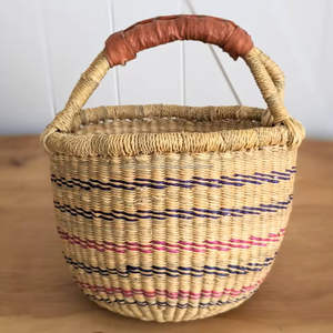 Cercle léger jonc de mer Bolga panier fait à la main écologique personnalisé organisateur de stockage en gros OEM du Vietnam - Product Image 6
