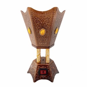 Brûleur d'encens en bois avec motif géométrique, diffuseur d'aromathérapie pour usage intérieur - Product Image 2