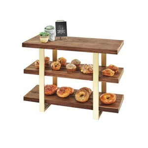 Élégant support à cupcakes en bois, présentoir à desserts naturel fait main pour gâteaux, pâtisseries, muffins, mariages et fêtes - Product Image 5