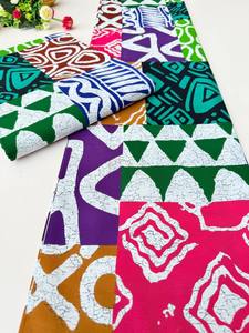 Tissu africain imprimé à la cire et coton Ankara Style Kenya de qualité supérieure pour un usage traditionnel et une mode moderne - Product Image 5