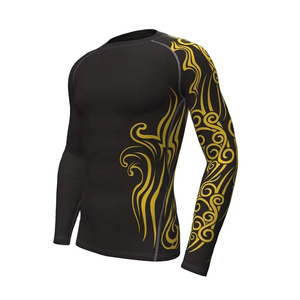 Ropa Deportiva al Por Mayor, Protección Contra Rozaduras para Hombre, Material Transpirable y Resistente a las Arrugas, Camiseta de Compresión - Product Image 5