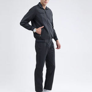 Ensemble jogging deux pièces pour homme en molleton de haute qualité : pantalon de survêtement ample et sweat à capuche zippé – Qualité supérieure - Product Image 6