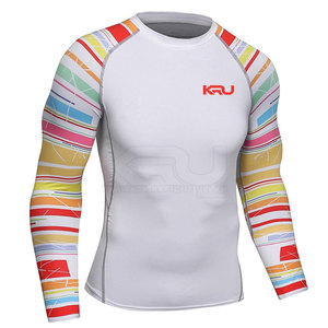 Rashguard à manches longues pour homme, haute mobilité, respirant, performance améliorée, avec Spandex/Polyester, pour la course et l'entraînement - Product Image 4