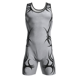 Best Selling Pakistan Customized Design Men's <b>Wrestling</b> <b>Singlets</b> Breathable 100% Polyester Eco-Friendly OEM Service Wholesale - Product Image 1
